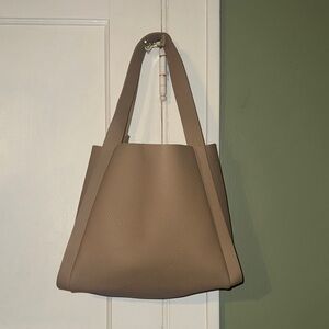 Ulta Beauty Light Brown Tote bag Faux Leather - Women’s Shoulder Bag